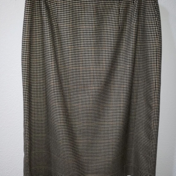 Kasper Brown and Cream Checkered Suit - Picture 5 of 6